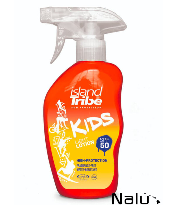 Island Tribe Island Tribe SPF50 Kids Light Lotion Spray 300ml Oxybenzone Vrij