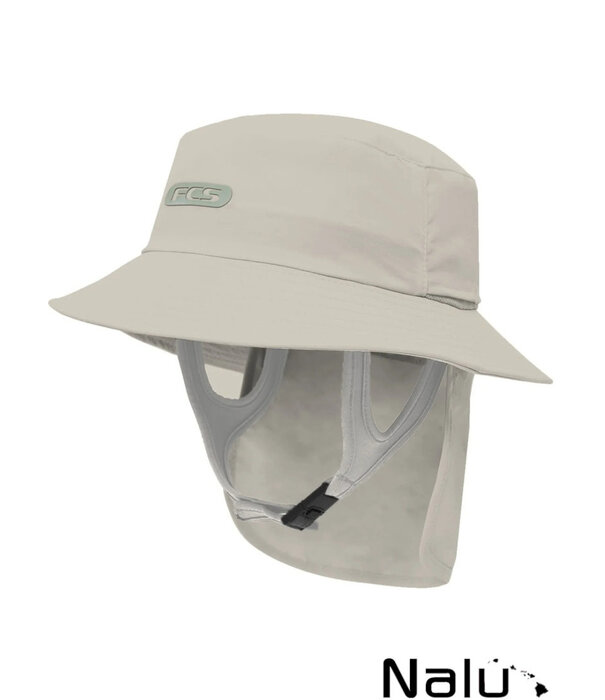 FCS Fins FCS Essential Surf Bucket Hat Warm Grey