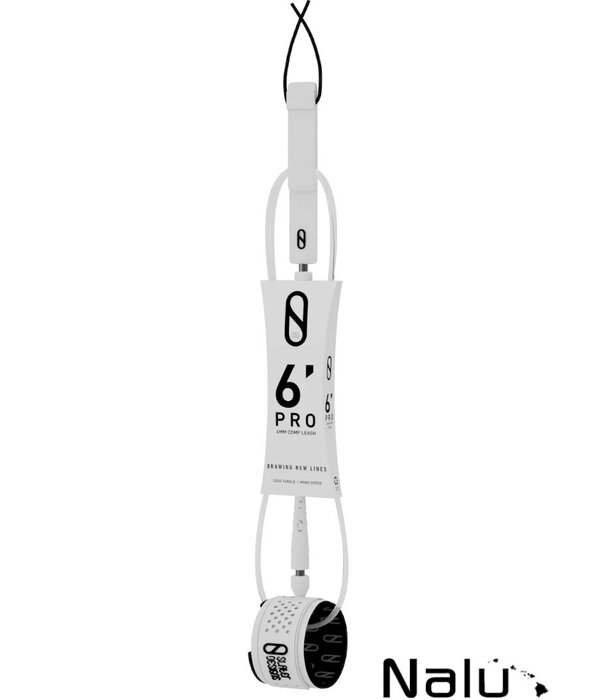 Firewire Surfboards Slater Designs 6'0" 6mm Comp Leash White