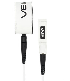 VEIA JJF Pro 5'0"  Comp Leash Orbiter White