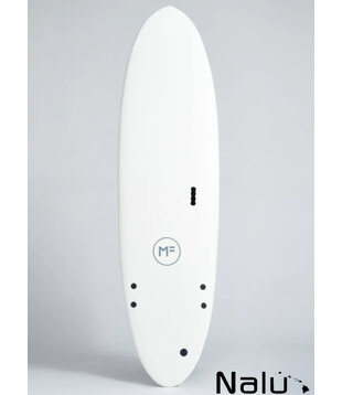 Mick Fanning 7'6" Alley Cat White Grey