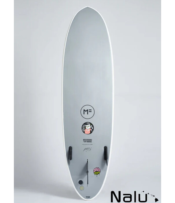 Mick Fanning Mick Fanning 7'6" Alley Cat White Grey