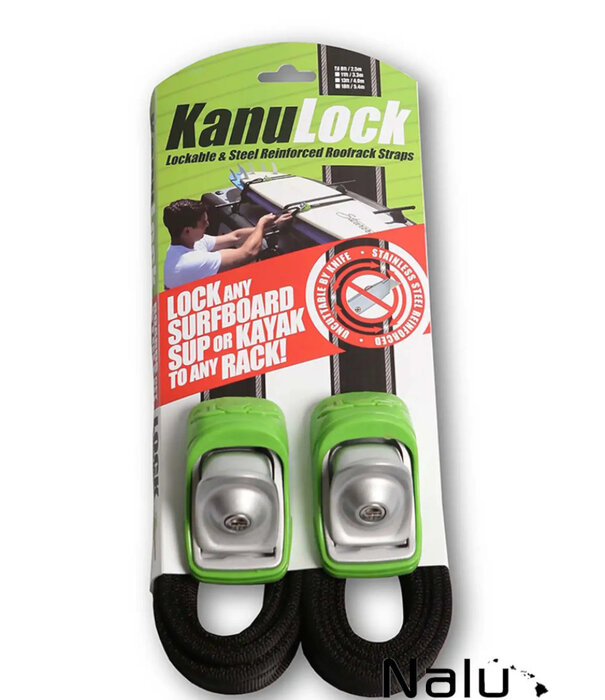 FCS Fins Kanulock Lockable Tiedown Set