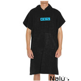 FCS Junior Towel Poncho Black