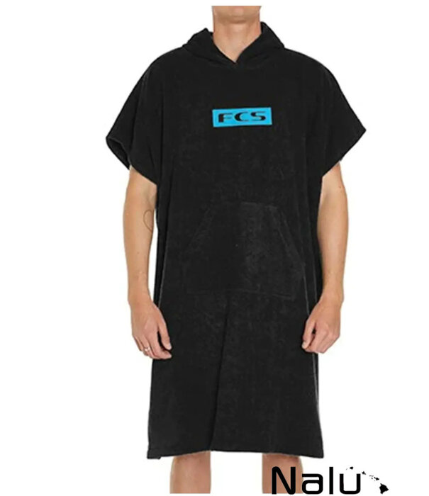 FCS Fins FCS Junior Towel Poncho Black