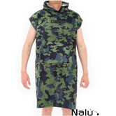 FCS Junior Towel Poncho Army