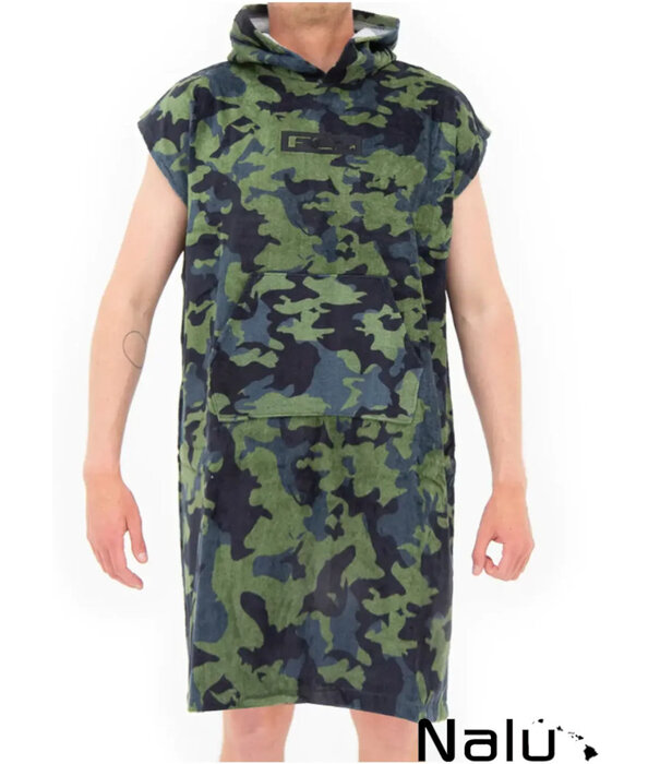 FCS Fins FCS Junior Towel Poncho Army