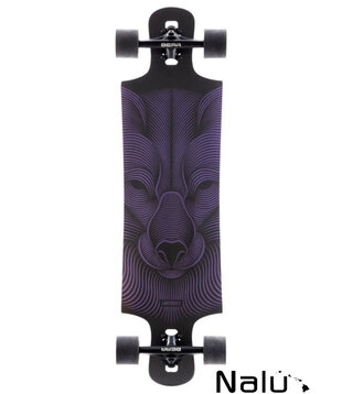 Landyachtz 36.5" Drop Hammer Night Fox Longboard Complete