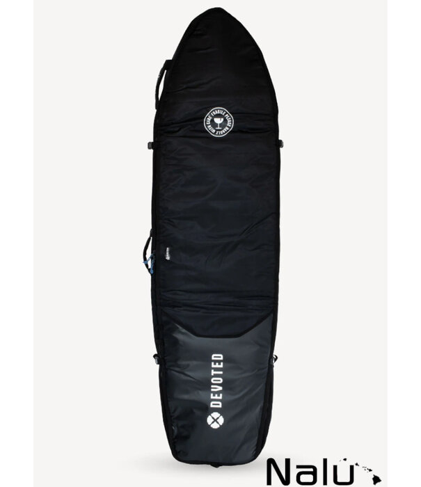 Devoted Devoted Fish 10mm Quad Boardbag 6'3"(2-4 boards) Black
