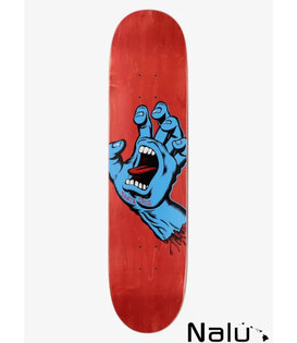 Santa Cruz 8.0 Screaming Hand Deck Red