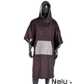 MADNESS Change Robe Poncho Unisize Black Mosaic