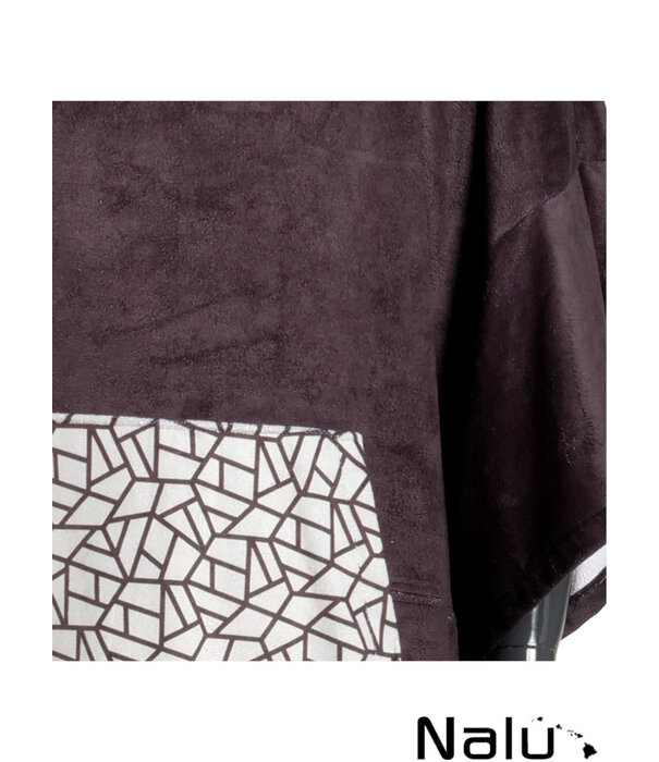 Madness MADNESS Change Robe Poncho Unisize Black Mosaic