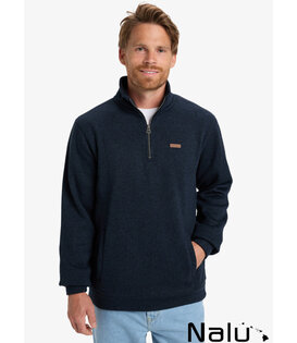 Quiksilver Keller 1/4 Zip Fleecetop Dark Navy