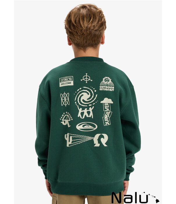 Quiksilver Quiksilver Salt Water Graphic Trekking Green