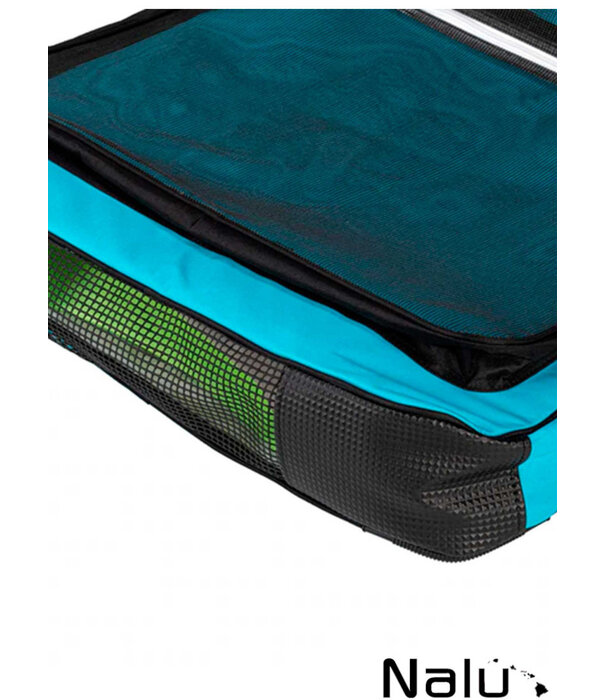 Hubb Hubboards Double Board Bag Black/Aqua