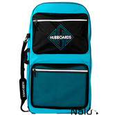 Hubboards Double Board Bag Black/Aqua