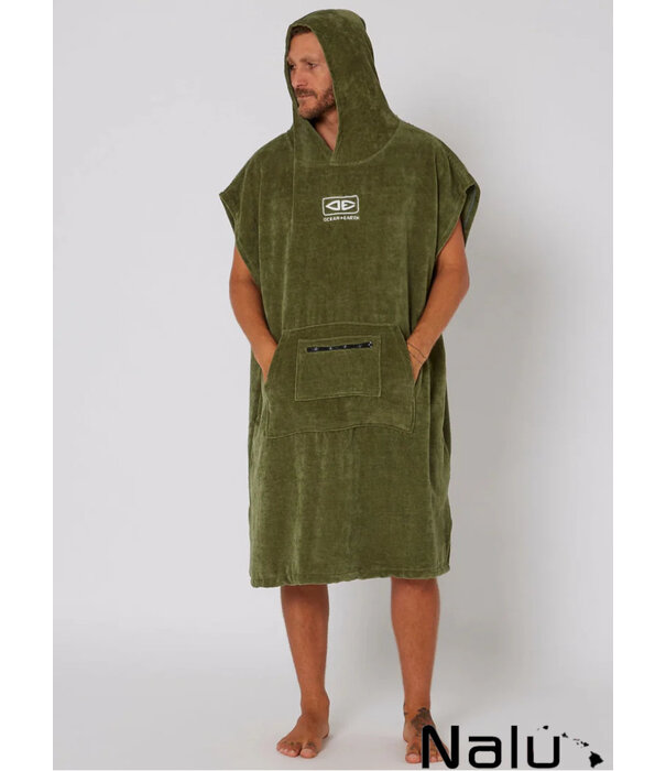 Ocean & Earth Ocean & Earth Hooded Poncho Milatery