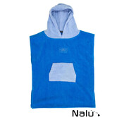 Ocean & Earth Toddlers Hooded Poncho Blue