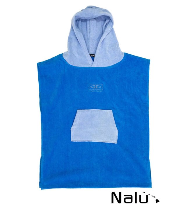 Ocean & Earth Ocean & Earth Toddlers Hooded Poncho Blue