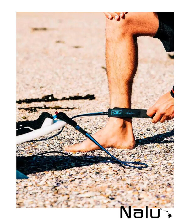 Ocean & Earth Ocean & Earth 5'0" One XT Slim Line Lightweight Comp Leash Black/Blue