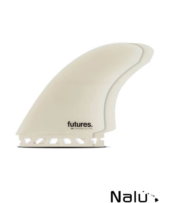 Futures Fins Futures EN 3/2 Reverse Twin Fiberglass Grey
