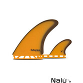 Futures Twin +1 Akila Fiberglass Orange & Brown