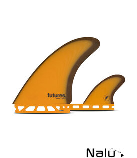 Futures Twin +1 Akila Fiberglass Orange & Brown
