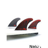 FCS II Medium Sharpeye Performance Core Thruster Fins Red