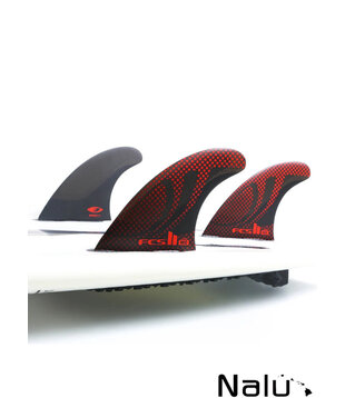 FCS II Medium Sharpeye Performance Core Thruster Fins Red