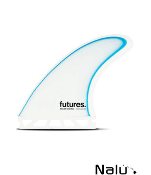 Futures Medium Ethan Ewing Control Series Fiberglass White & Blue