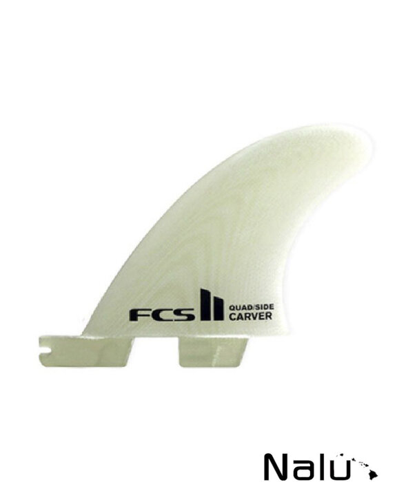 FCS Fins FCS II Small Carver PG Quad Rear Side Byte Fins