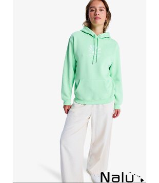 Roxy Surf Stoked Brushed Vt Hoodie Pistachio Green
