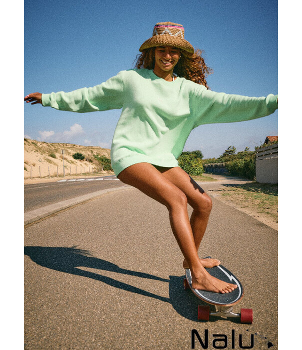 Roxy Roxy Surf Stoked Brushed Sweater Pistachio Green