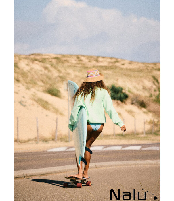 Roxy Roxy Surf Stoked Brushed Sweater Pistachio Green