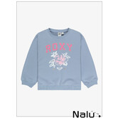 Roxy Morning Hike Brushed Sweater Blue Blizzard