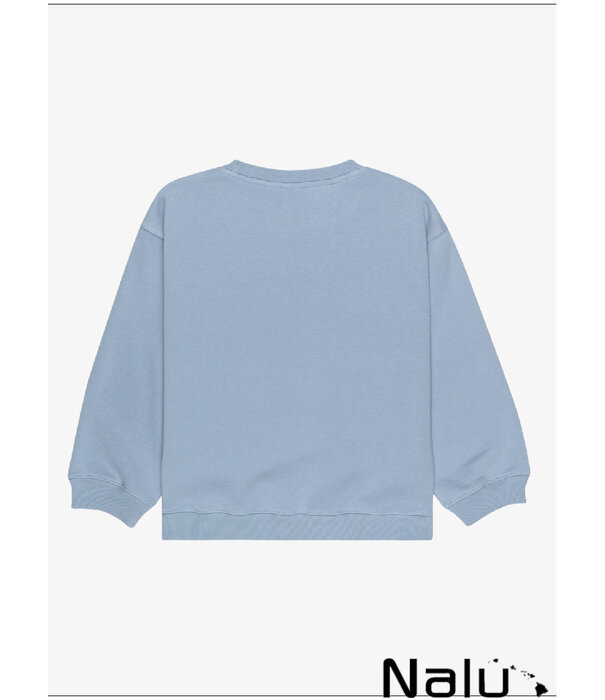 Roxy Roxy Morning Hike Brushed Sweater Blue Blizzard