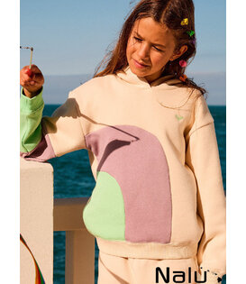 Roxy Remember The Name Colourblock Hoodie Kids