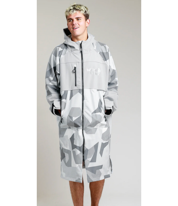 White Water White Water Soft Shell Poncho Grey Camo