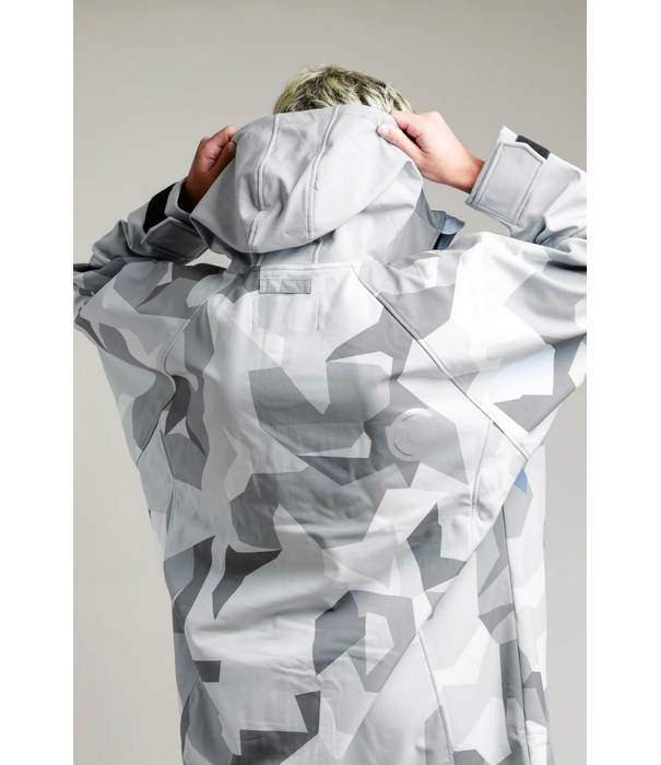 White Water White Water Soft Shell Poncho Grey Camo