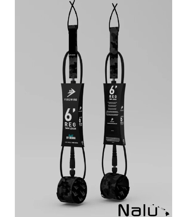 Firewire Surfboards Firewire 6'0" All Day 7mm Leash Black Camo
