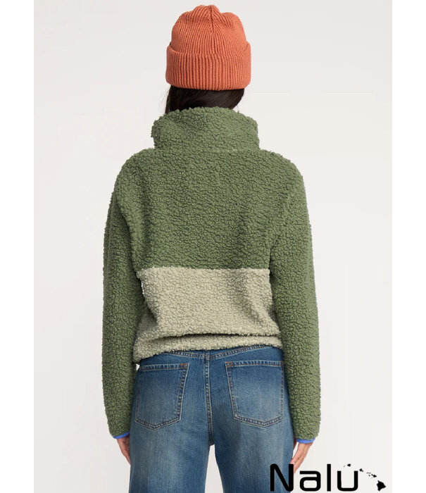 Billabong  Billabong Horizon Mock Neck Half Zip Fleece Treehugger