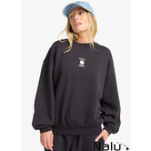 Billabong So Sunny Kendal Crew Black Pebble