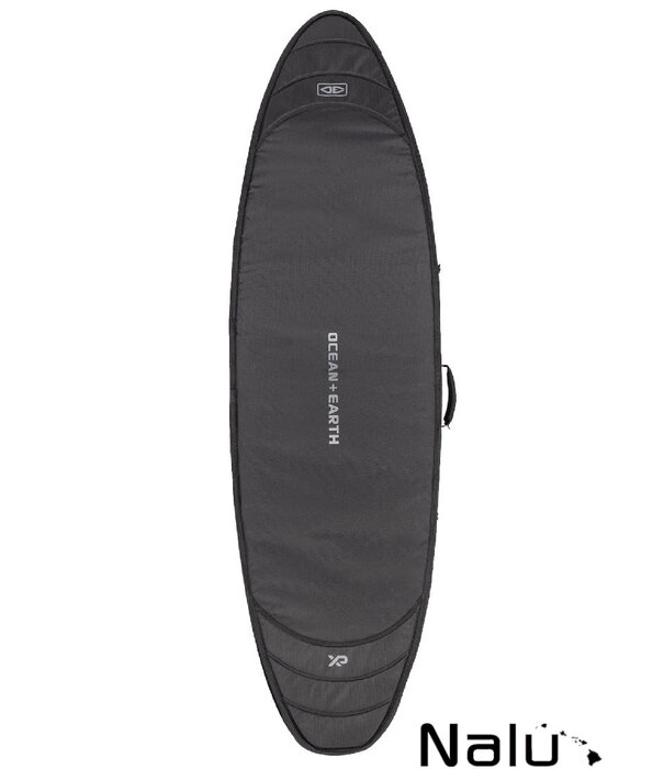 Ocean & Earth Ocean & Earth 7'0" Hypa Triple Compact Shortboard Cover Black