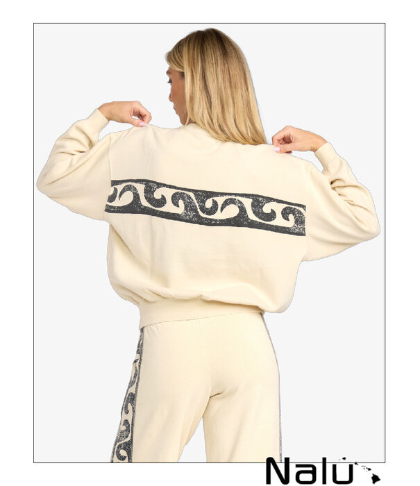 Billabong Billabong Sun Wave Livin Kendal Sweater Whitecap