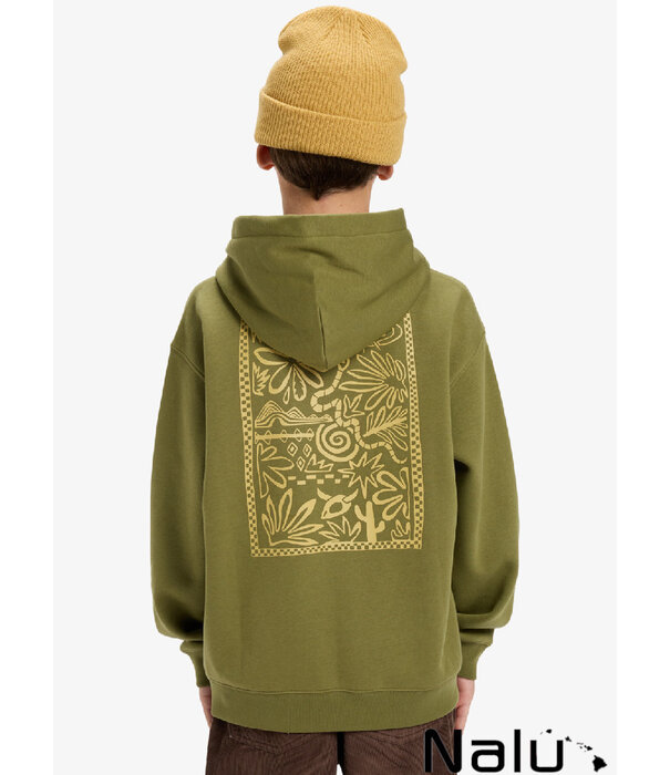 Quiksilver Quiksilver Salt Water Graphic Hood Loden Green