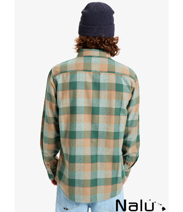 Quiksilver Quiksilver Motherfly Plaid Shirt Fallen Rock Motherfly Check