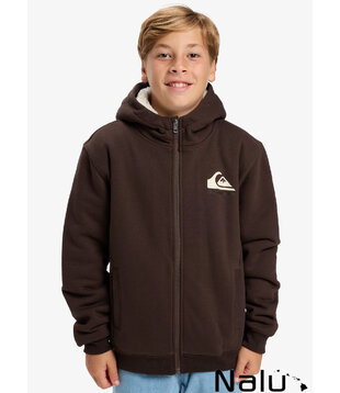Quiksilver Fleece Sherpa Chocolate Brown