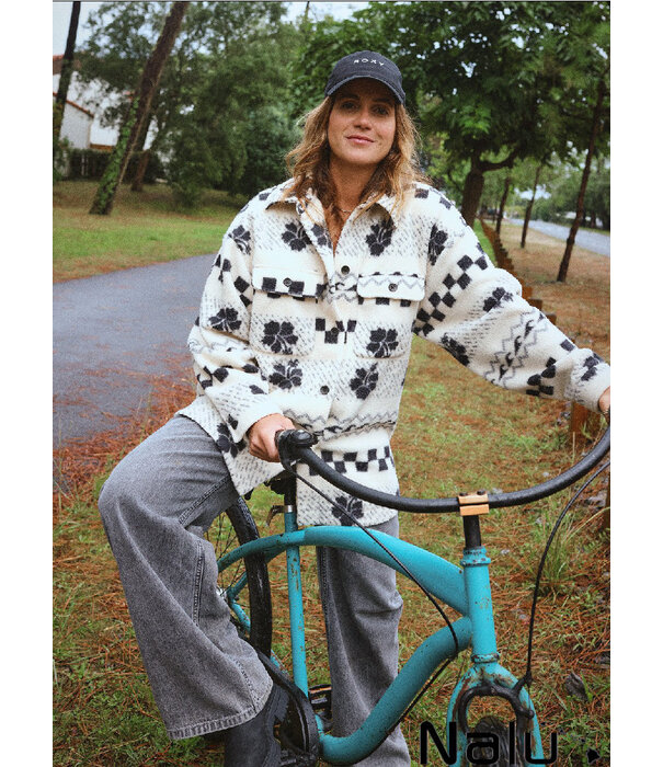 Roxy Roxy Morning Crush Shacket Pachement