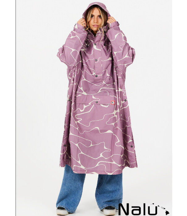 After Essentials Rain Poncho Dusty Rose