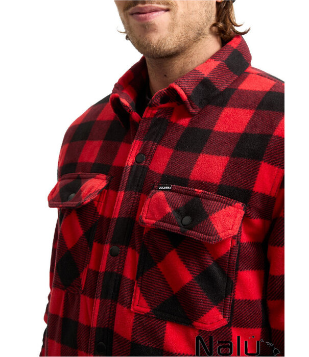 Volcom Volcom Bowered Fleece Red